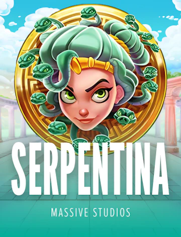 Juego visual con serpentinas brillantes y estilo de slots moderno.