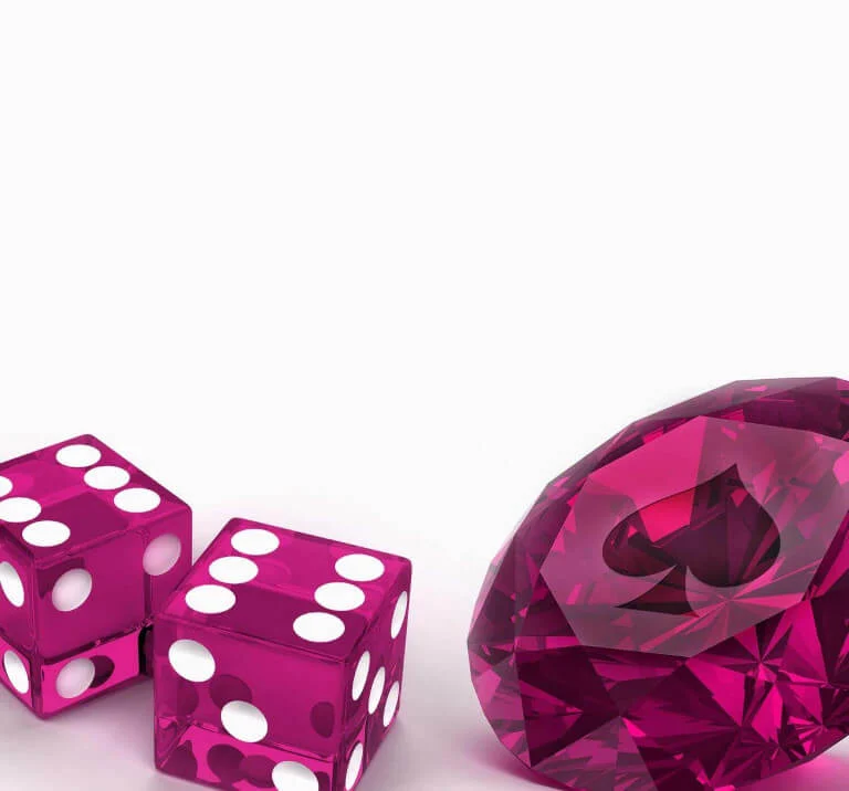 Tarjeta de casino con arte dinámico y contraste de neón.